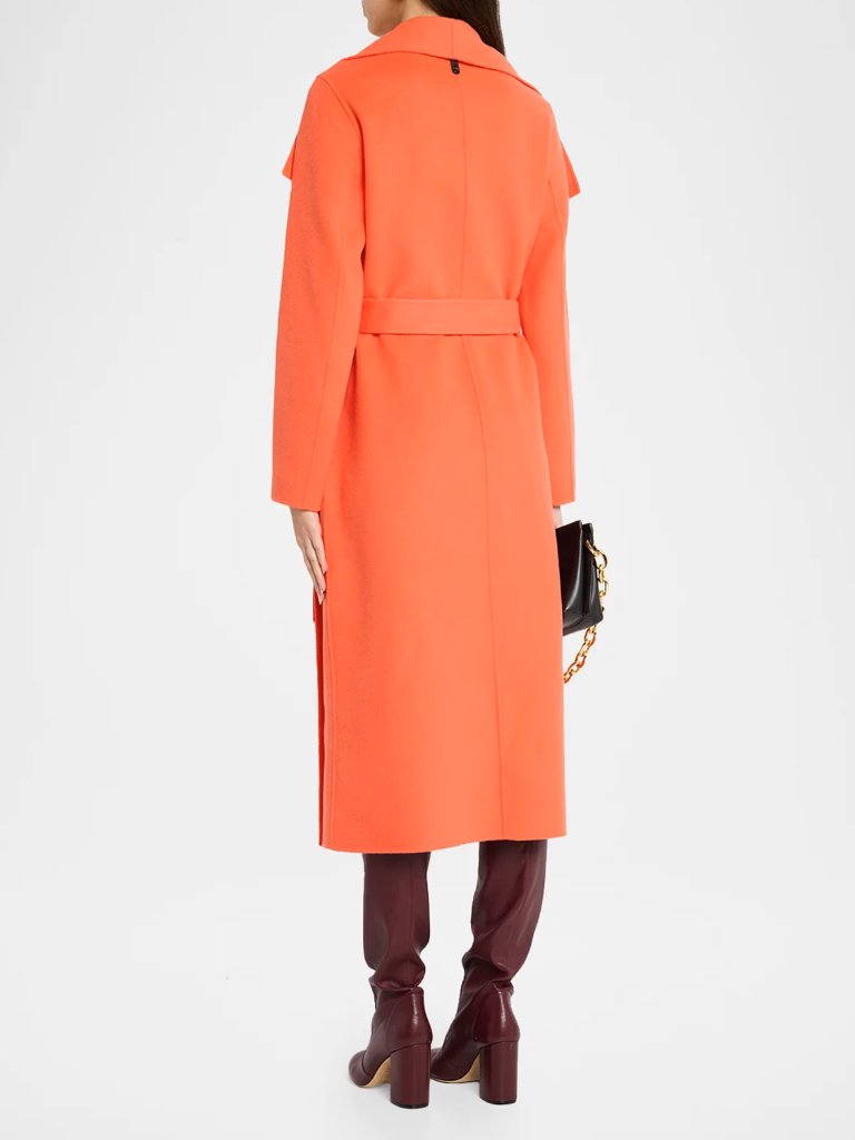 Mackage Mai-Cn Double-Face Wool Wrap Long Coat — image 4 of 8